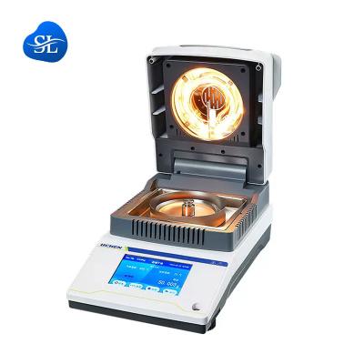 China 110 g Tester de halógenos para alimentos de granos para el análisis del contenido de humedad en el laboratorio en venta