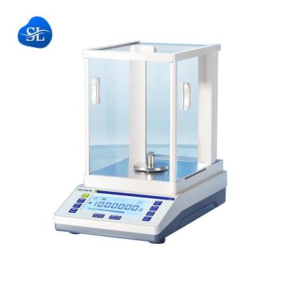 China Balanza electrónica digital para balanzas de laboratorio 1 mg/0,1 mg Precisión y calibración automática en venta