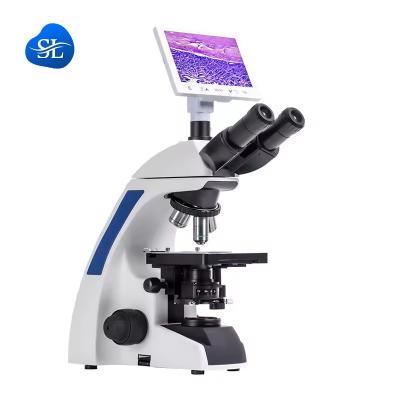 China TV Head Built-in 0.3X Reducing Mirror Binocular Microscope for School Lab Digital Optics for sale