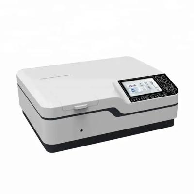 China Double Beam UV-Vis Spectrophotometer with Customized Support and 0.004A Stability for sale