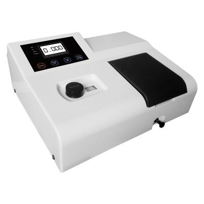 China Single Beam Uv Visible 320-1020nm Photometer Vis Spectrophotometer for Chemical Analysis for sale