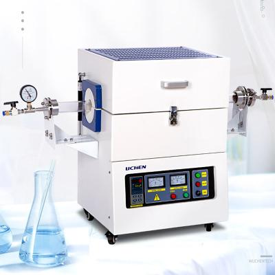 China Laboratoriumbenodigdheden Buizenoven Vacuümlaboratorium voor oven Buizengrootte 40*350mm Kwartsbuizenoven Te koop