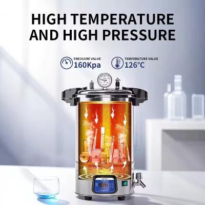 China 24L Other Categories Pressure steam sterilization Portable and compact design zu verkaufen