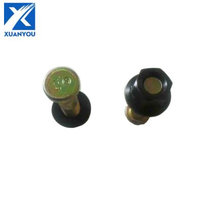 China Metal Bolt and Nut Wheel Assy for yutong bus parts 3101-00253 for sale