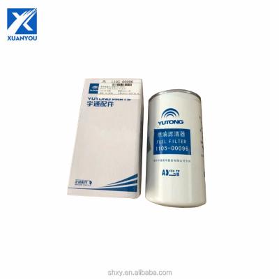 China Metal fuel filter 1105-00096 for Yutong bus spare parts for sale