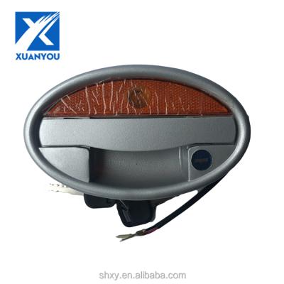 China Aluminum Alloy Handle Door Sliding External Lock For Universal Bus Parts 172B for sale