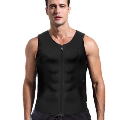 China European Trending Products QUICK DRY Neoprene Men Invest For Breathable Quick Dry Men Shapewear Weskit Top Fitness Plus Size Sport for sale