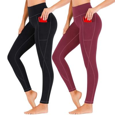 China Amazon Hot Sale Women's High Waist Butt Lifter Panty Women Solid Color Dinner Breathable Elastic Yoga Panties Plus Size Leggings for sale