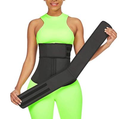 China Detachable Trainer Belt For Women Belt Corsets Waist Trainer Sauna Waist Trimmer Antibacterial Slim Belly Belt Workout for sale