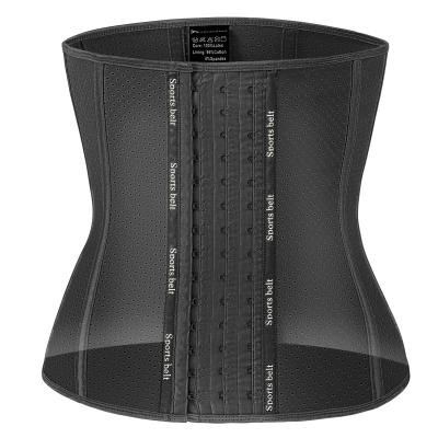 China Slim Trainer Adjustable Antibacterial Workout Belly Band Corset Shaper Thigh Waist Trainer Wrap Waist Trainer for sale