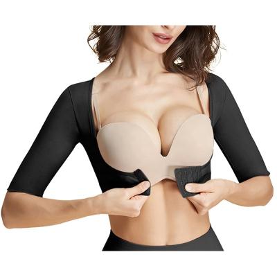 China Slimming Trainer Quick Dry Elastic Shaper Plush Size Arm Sleeve Shapers Breathable Posture Bra Shapewear Top for sale