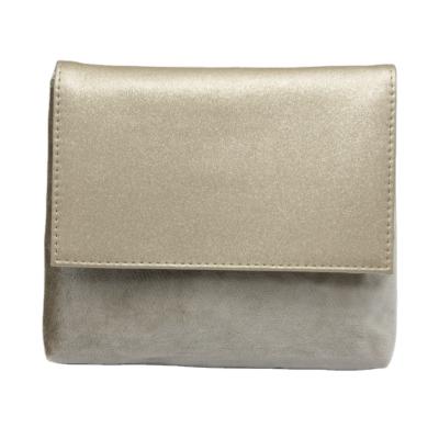 China Portable Whole Cosmetic Pouch PU Cosmetic Pouch PVC Bag Gold Glitter PU Cosmetic Bag Selling Cosmetic Bag for sale