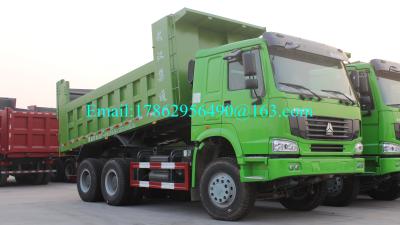 Chine Le camion à benne basculante de SINOTRUK HOWO 6x4, le camion à benne basculante de 10 rouleurs avec 30cbm et les HW76 rallongent la cabine à vendre