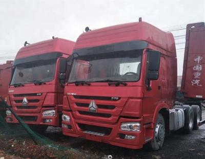 China 420 de Tractor Hoofdvrachtwagen van HP Sinotruk Howo 6x4 met Dubbele de Dwarsbalkencabine van HW79 Te koop