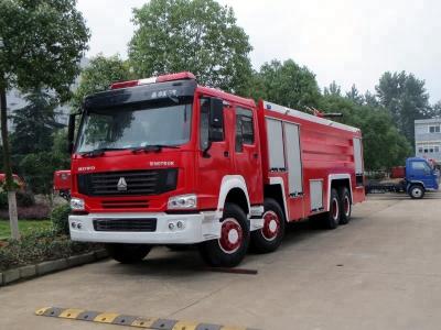 Cina 24 camion del pompiere della schiuma dell'acqua di tonnellata 8x4, motore pesante di serie del camion dei vigili del fuoco D10 di salvataggio in vendita