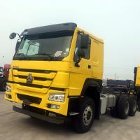 China Velocidad máxima modificada para requisitos particulares de la conducción a la derecha 91km/H del camión 6x4 del tractor remolque en venta