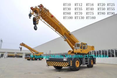 Chine Grue illimitée XCMG de camion de boom de l'oscillation 360° capacité de levage RT60 RT60A de 60 tonnes à vendre