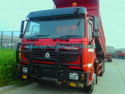 China O veículo com rodas novo de SINOTRUCK HOWO 30T 290hp 6x6 10 toda a roda elimina o caminhão basculante da mineração da estrada para a estrada do terreno áspero do Dr. CONGO à venda