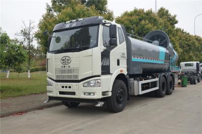 China Nebel-Kanonen-Unterdrückungs-Staub-LKW FAW Diesel-6x4 10 des Wasser-15000L dreht sich zu verkaufen