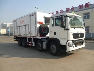 China Multifunctional Mining Dump Truck 8X4 / Emulsion Explosive Vehicle for sale