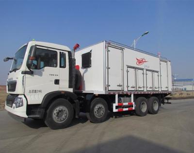 Chine soufflage mélangé sur place de mines de la Mongolie Namibie de camion d'explosif d'émulsion d'ANFO de 15T BCRH-15 à vendre