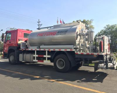 China Asphalt-Baugerät-LKW HOWO 10000L brachte das fahren des Modus an zu verkaufen