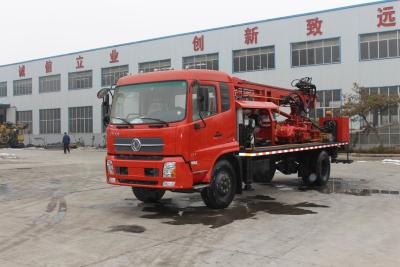 China 300m Tiefen-LKW brachte Stapel-Bohrmaschine mit 1-jähriger Garantie an zu verkaufen