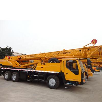 Chine Tonnes plus futée WD615.92E de QY20G.5 XCMG de grue télescopique jaune de boom des 20 à vendre