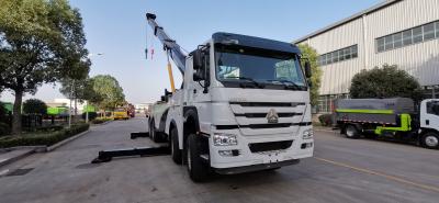 Cina Howo 8X4 Crane Crane Road Wrecker Truck Euro 3 un giro di 360 gradi in vendita