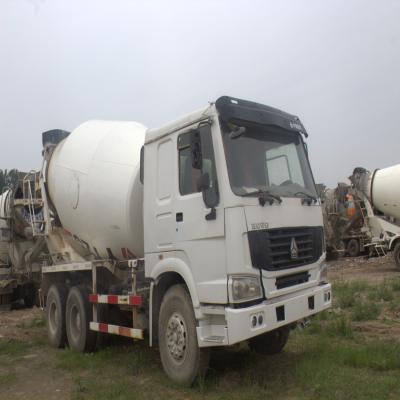 China Concreet Verlaten Bouwmateriaal met geringe geluidssterkte/de Rechtse Vrachtwagen HOWO van de Aandrijvingsmixer Te koop