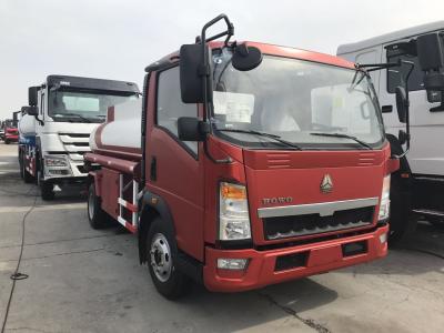 China Rote Brennöl-Kapazität des Farbe85kw LKW-5m3 mit Pumpe und Gewehr CCC zu verkaufen