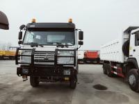 China 336HP Heavy Duty Dump Truck With HW19710 Transmission And 9 Tons Front Axle for sale