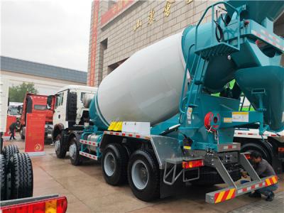 China ZZ5317GJBN3261W 8X4 12 CBM Concrete Mixervrachtwagen met 400L-de Brandstoftank van de Aluminiumlegering Te koop