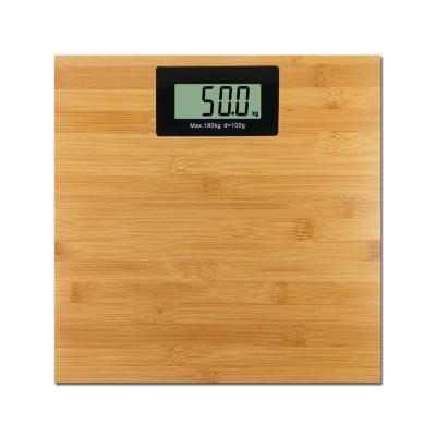 China WITH COVER Bamboo Personal Bathroom Scale for sale