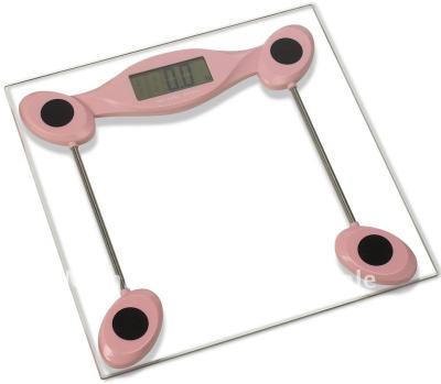 China 180Kg 397Lb Digital Body Weight Personal High Accuracy Electronic Bathroom Scale 302*302*25mm for sale