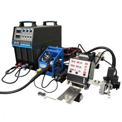 China Construction Works Simple and Portable Tank Vertical Welding Machine with Welding Track 220V for sale