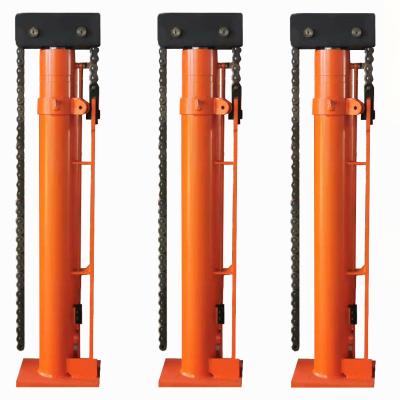 China Hydraulic Jack Tank Lifting System Stock with Simple Chain Type and 12-120t Capacity for sale