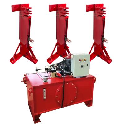 China Einfache Kolben-Typ hydraulische Lifting Jack System für Rot 800mm Min Höhe Lift Tank Getreide Silo zu verkaufen