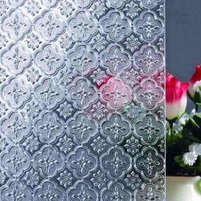 China 3mm 4mm 5mm 6mm Contemporary Factory Price Clear Morisco Patterned Glass With Flora For Building zu verkaufen