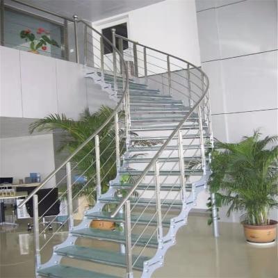 中国 Tempered Glass Safety Floor Bulletproof Laminated Non-slip Explosion-proof Glass Glass With SGP Film 販売のため