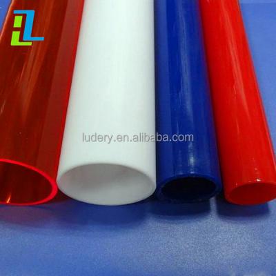 China High quality PMMA hollow frosted acrylic tube from china supplier for sale