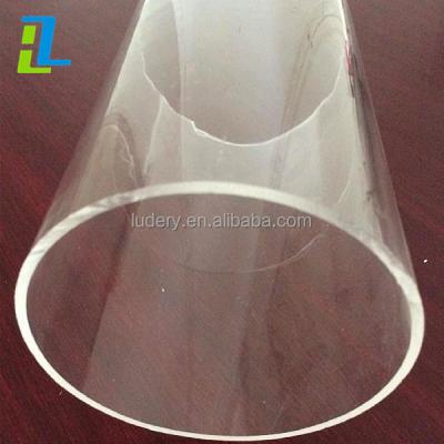 China PMMA 3-1000mm diameter 1-10mm thickness glass tube acrylic pmma tube for sale