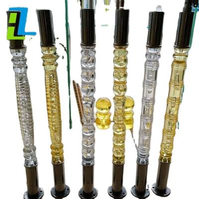 China Modern Design Contemporary Hot Sale Crystal Baluster Decorative Acrylic Stair Railing for sale