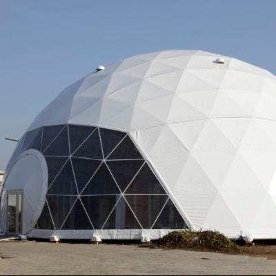 China New style V3 steel frame geodesic dome tent for sale for sale