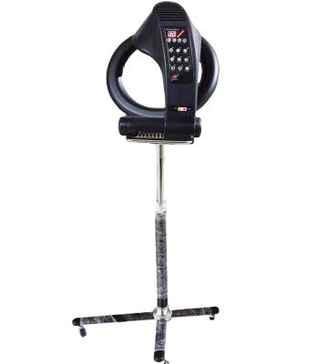 China 2021 Stand+moveable LED hair dryer display stand with wheels for hair salon for sale