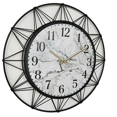 China New Style Low Style Creative Fancy Modern Round Antique Priece Luxury Clocks Wall Decor Home Decoration Clock for sale