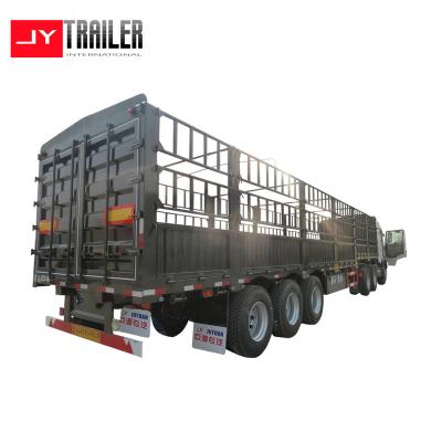 China Good Quality Animal Semi Trailer 40 Stake Semi Trailer 3 Tons 3 Axles For Sales 13000X2500X4000 (mm) for sale