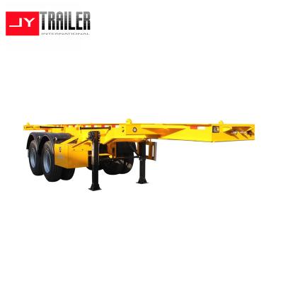 China High quality container semi trailer mechanical / air suspension 2-4 axles van trailer for sales 7000-16000*2500*1500 (mm) (L*W*H) for sale