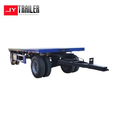 China Heavy Workpiece Transport 2 Axles 60tons 70tons 80tons Low Bed Semi Trailer Factory Made Chinese Brand for sale