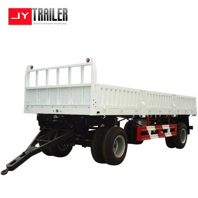 China I beam 2 or 3 axle hot sale farm trailer good quality farm tractor farm trailer for sale